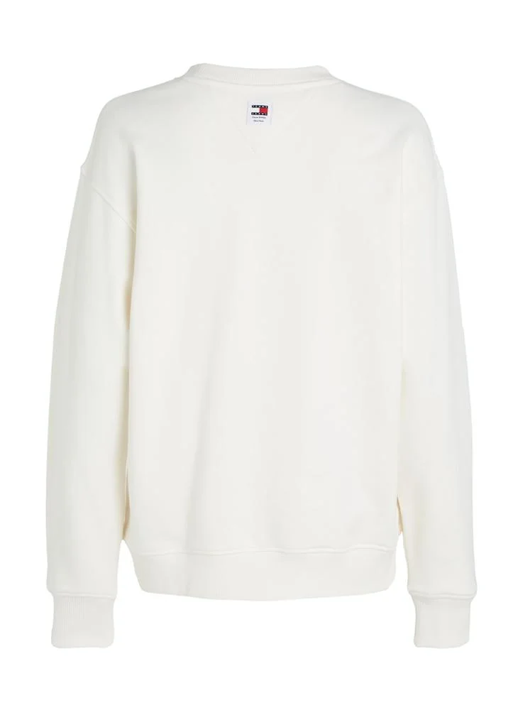 TOMMY JEANS Crew Neck Logo Sweatshirt