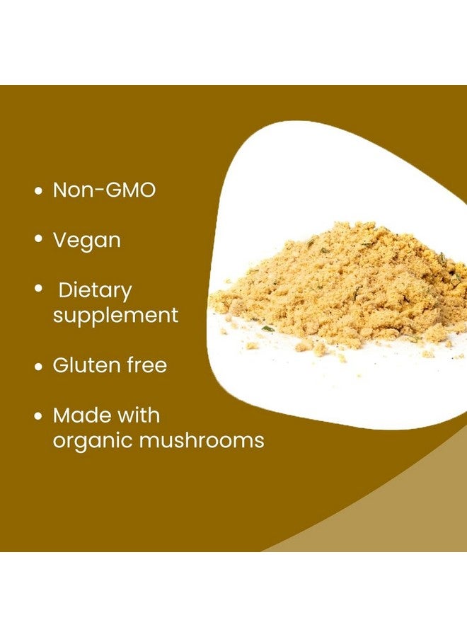 Rooted Actives 7 Mushrooms Complex (60 g) extract powder | for Heart, Liver, Gut, Energy & Immunity (USDA organic, 30% Beta Glucans - Image 4