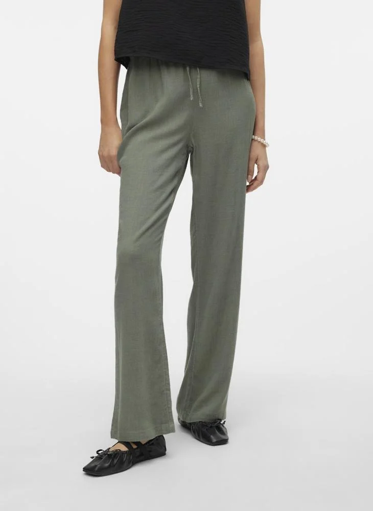Casual Wide Leg Trousers 32in