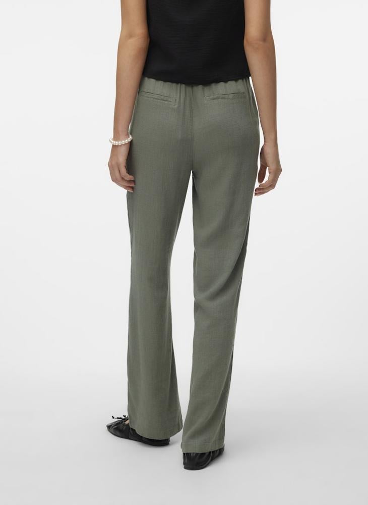 فيرو مودا بنطال كاجوال واسع الأرجل - مقاس 32 بوصة - Image 2