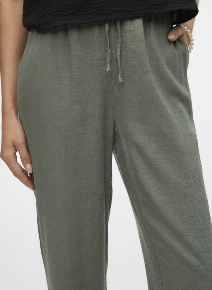 فيرو مودا بنطال كاجوال واسع الأرجل - مقاس 32 بوصة - Image 3