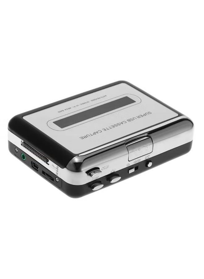 Ezcap USB Cassette Capture Tape-to-MP3 Converter With Earphone V2851_P Black - Image 3