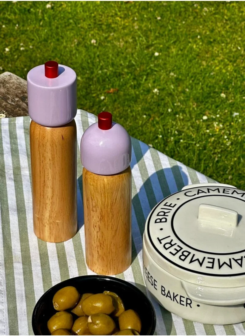 Maegen Medium Grinder - Lilac/Red