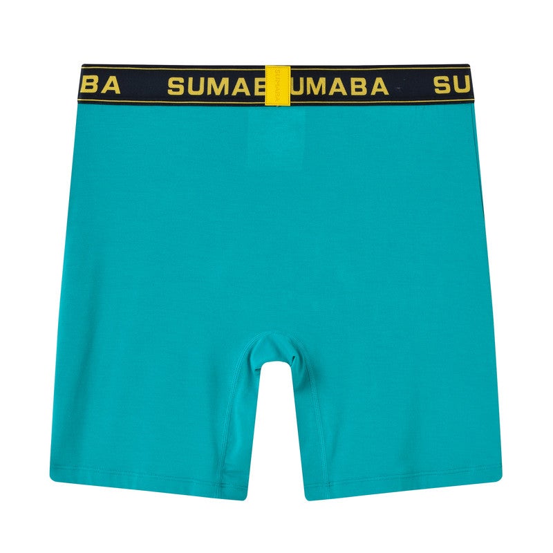 SUMABA Mens
 Extended Leg Sports Underwear, Quick Dry Breathable Moisture Wicking Comfort Boxer Briefs For Daily Training, Available Sizes M To 3XL - Image 2