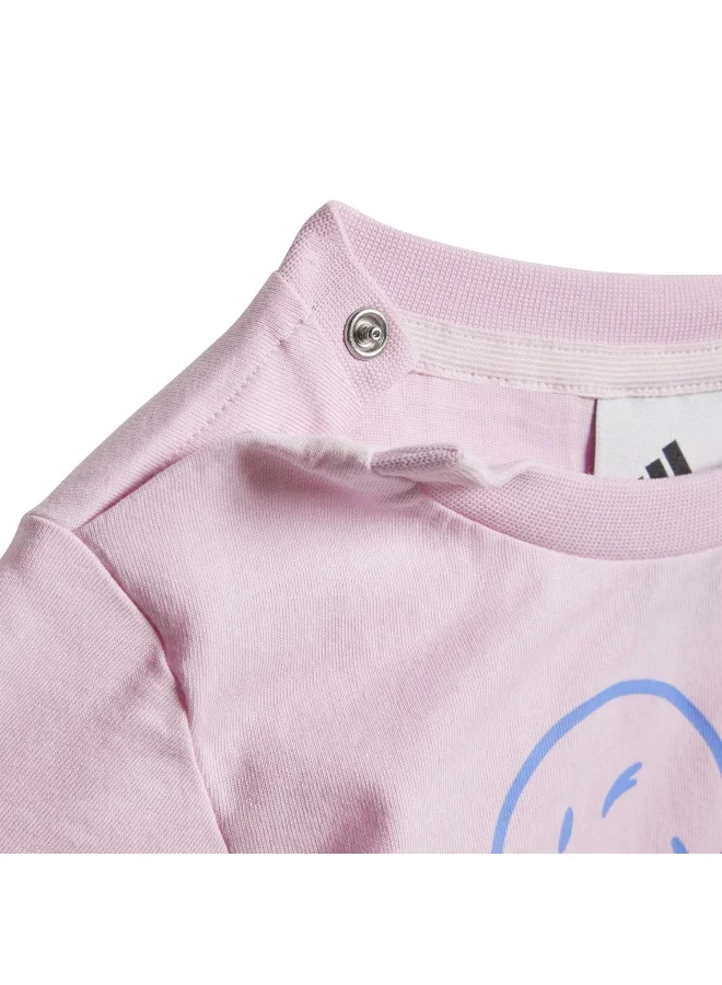 adidas بدلات رياضية وردية للأطفال من سمرست