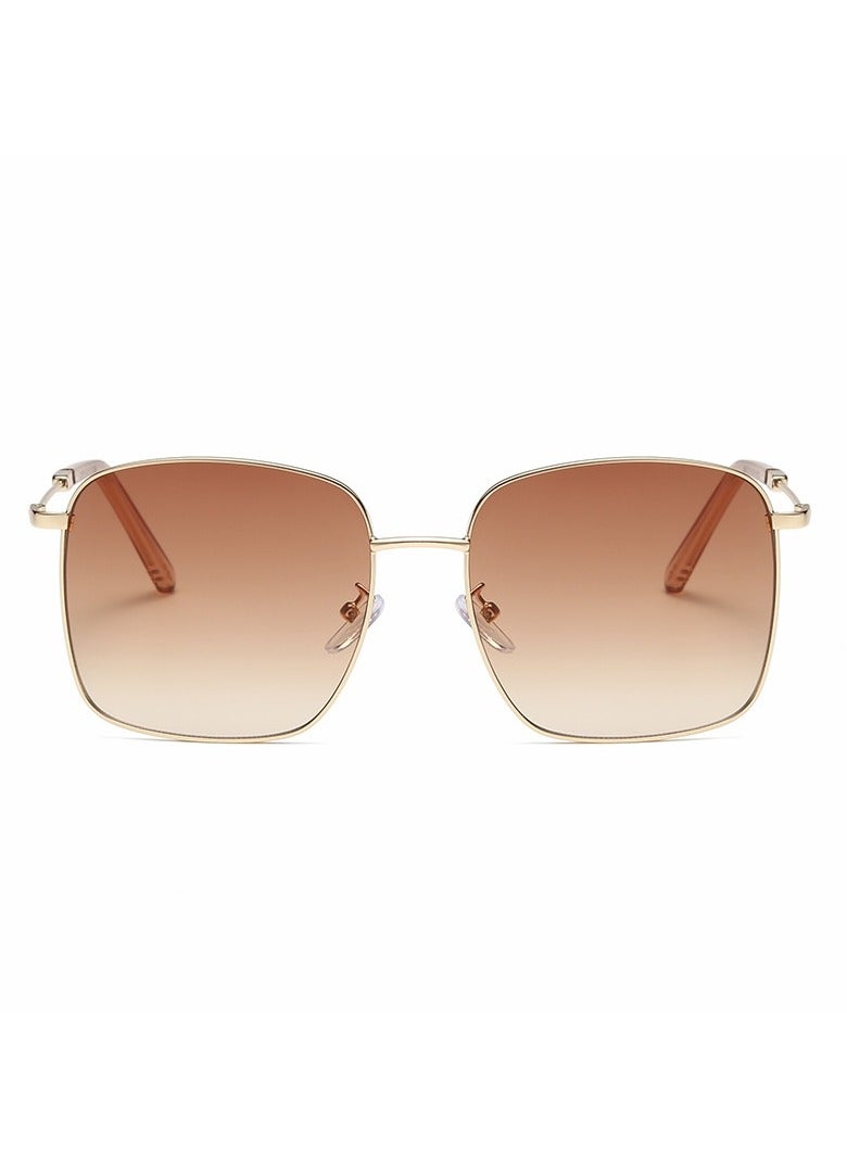 Anna Metal Framed Square Sunglasses - Image 1