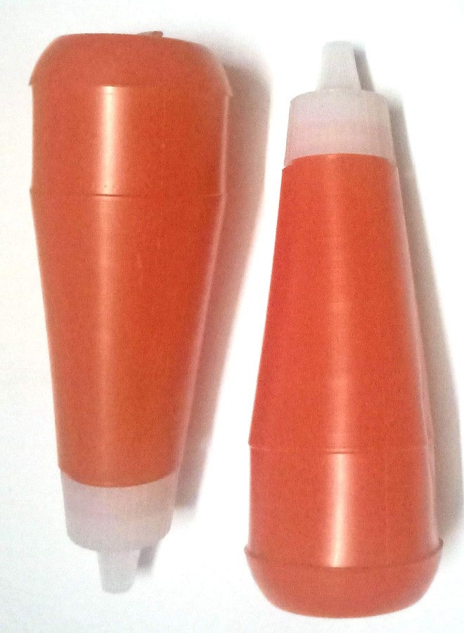 Blue Hut Kitchen Plastic Squeeze Bottle for Sauce Vinegar Oil Ketchup Bottles(Set of 2)(Red,20 CM) - Image 2