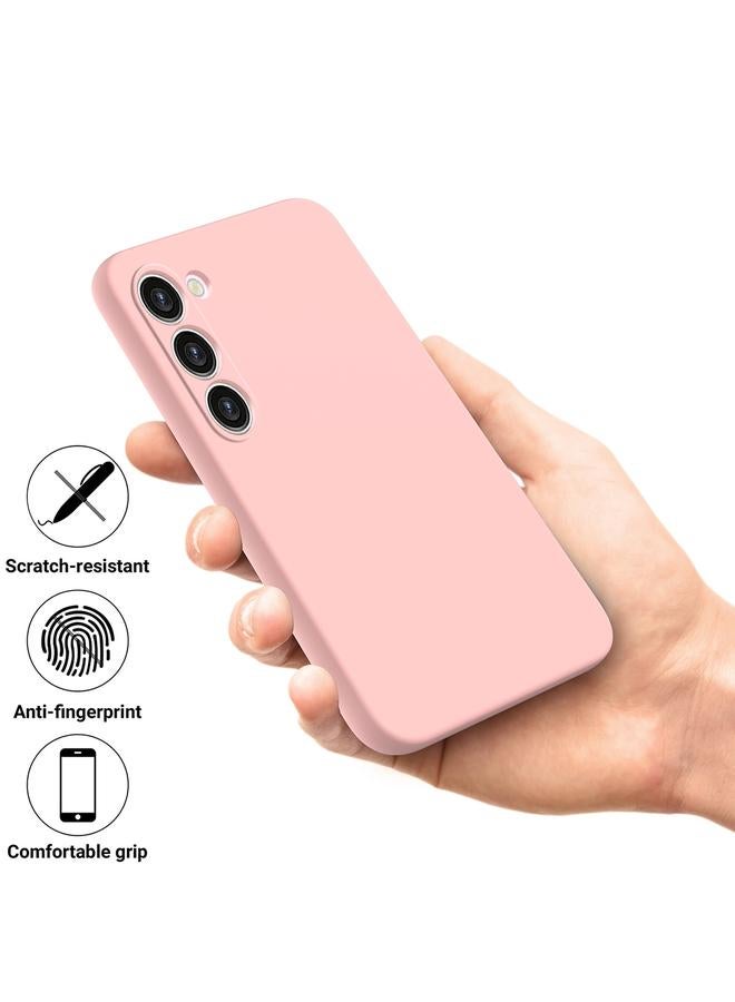 اس-توب جراب لهاتف Samsung Galaxy S23+ 5G مصنوع من السيليكون السائل بلون نقي ومقاوم للصدمات بتغطية كاملة - Image 4