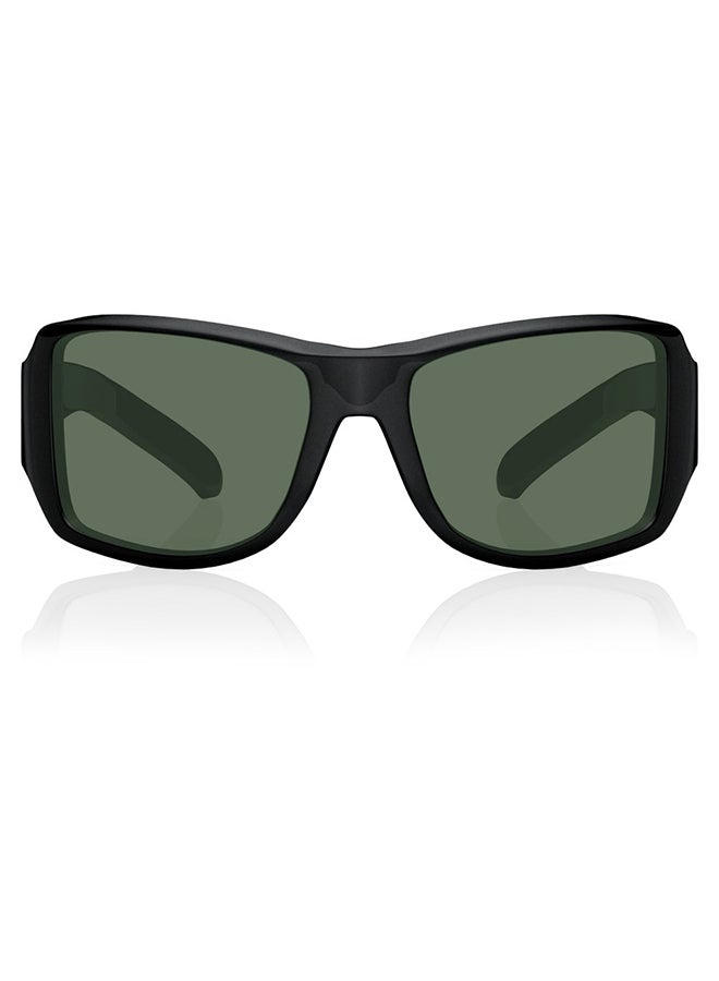 fastrack Men Wrap Frame Polarized Sunglasses P294GR4P - Image 1