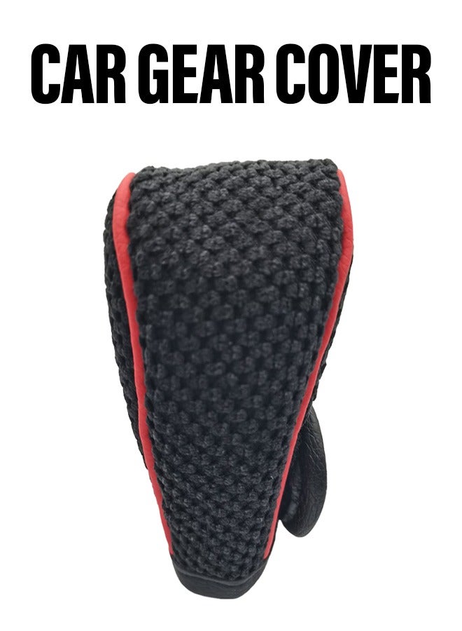 سبايدر غطاء ناقل الحركة الأوتوماتيكي المريح مع مقبض مريح مريح أسود، أحمر كبير GDT110 - Image 1