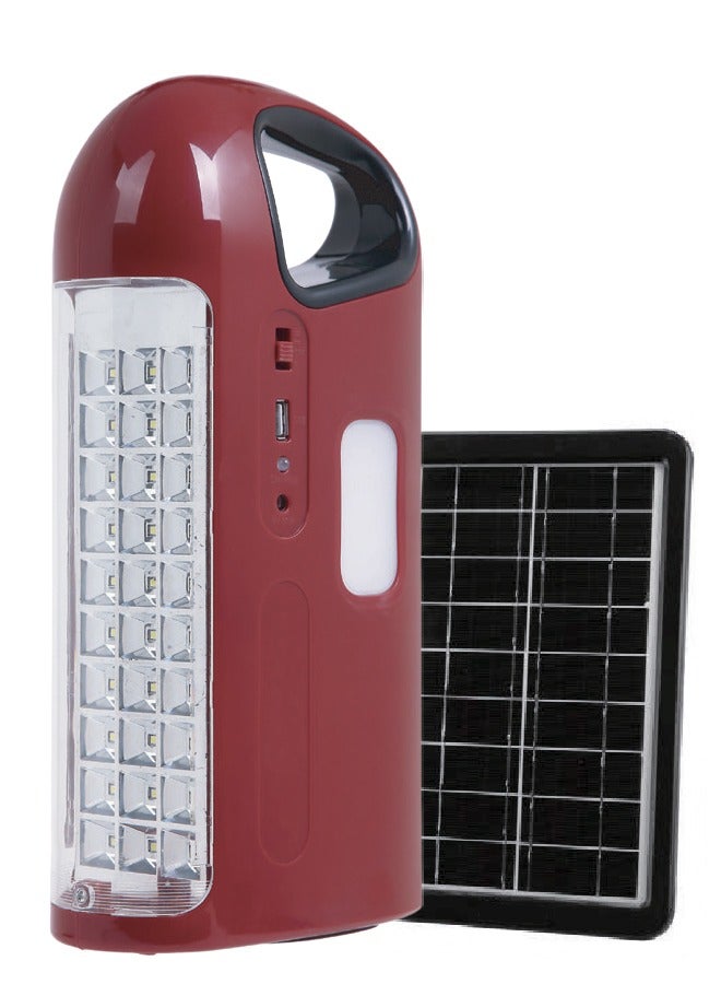 SOLAR WATT solar lamp  powerful led lighting, lightweight suitable for carrying and for trips with usb port for charging devices with water and dust resistant solar panel works more than 15 hours  - Image 1