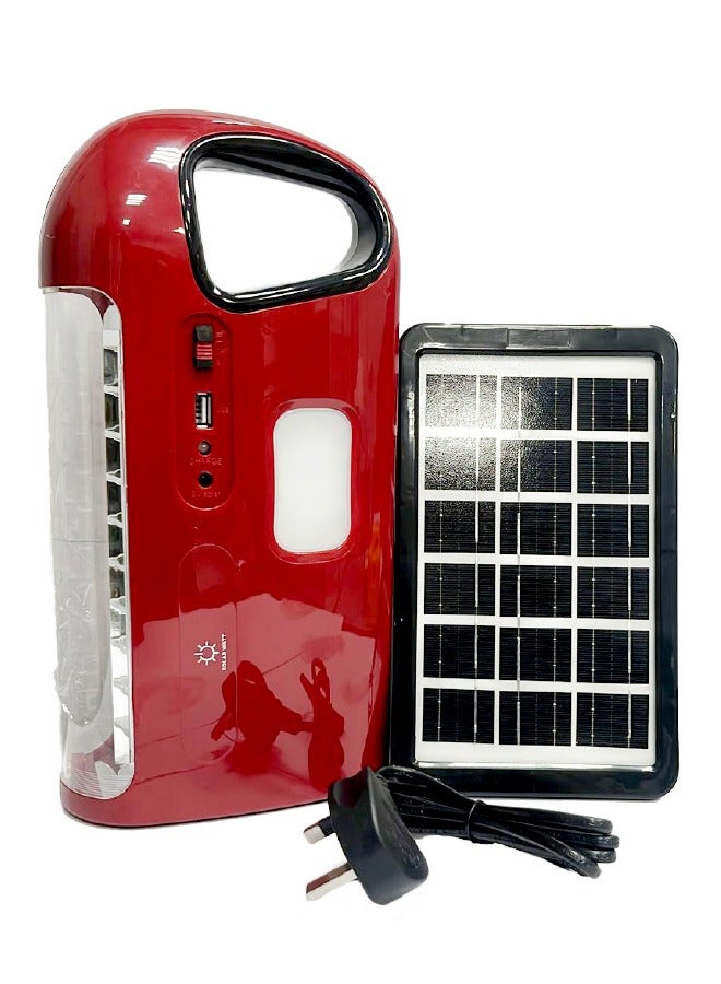 SOLAR WATT solar lamp  powerful led lighting, lightweight suitable for carrying and for trips with usb port for charging devices with water and dust resistant solar panel works more than 15 hours  - Image 4