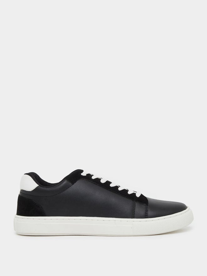 Styli Styli Contrast Trim Platform Sole Skateboard Sneakers - Image 1
