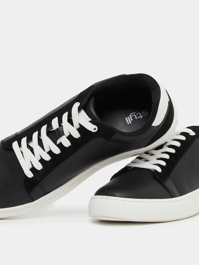 Styli Styli Contrast Trim Platform Sole Skateboard Sneakers
