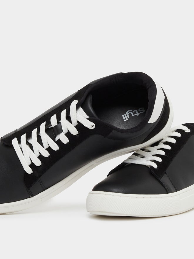 Styli Styli Contrast Trim Platform Sole Skateboard Sneakers - Image 3
