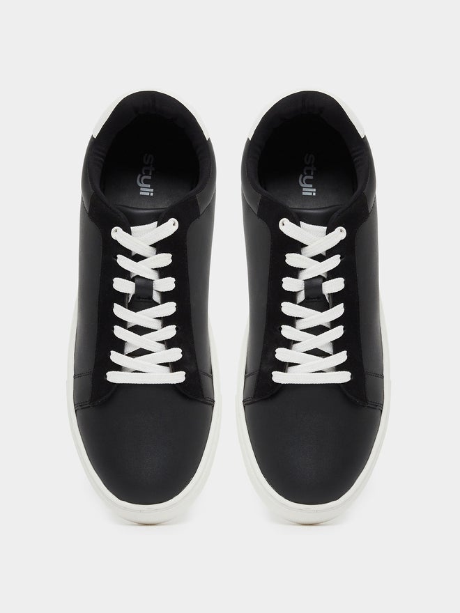 Styli Styli Contrast Trim Platform Sole Skateboard Sneakers - Image 5