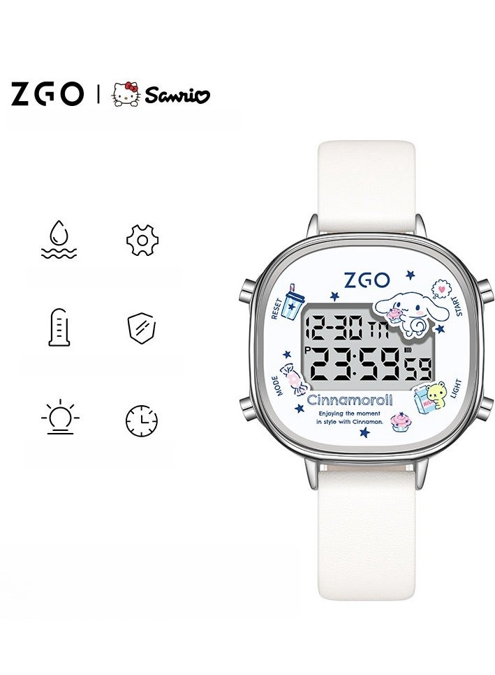 ZGO Co Branded Student Gift Waterproof Night Light Multifunctional Sports Electronic Watch - Image 1