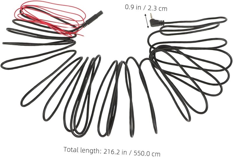 Car Backup Camera Extension Cable Plug For Small Cars And Trucks Rear View Monitor - Image 3