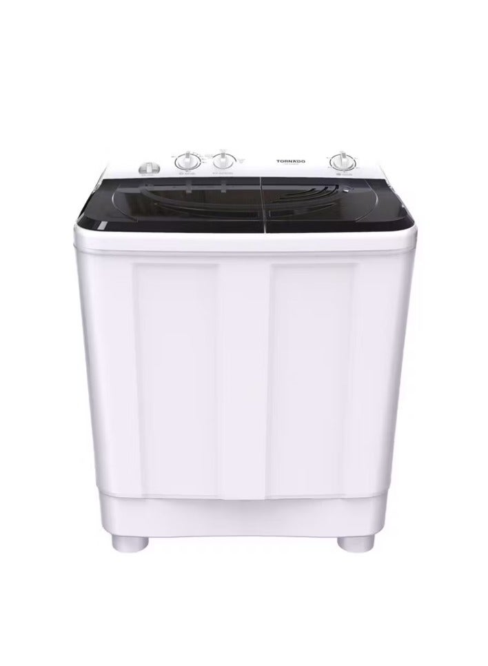 TORNADO Tornado Half-Automatic Washing Machine Pump 7 Kg 2 Tubs TVHHM07TSK 