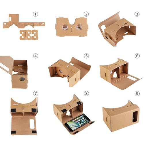 piercing Vr Box, Cardboard,3D with Cardboard and Headsets for Mobile - Image 4