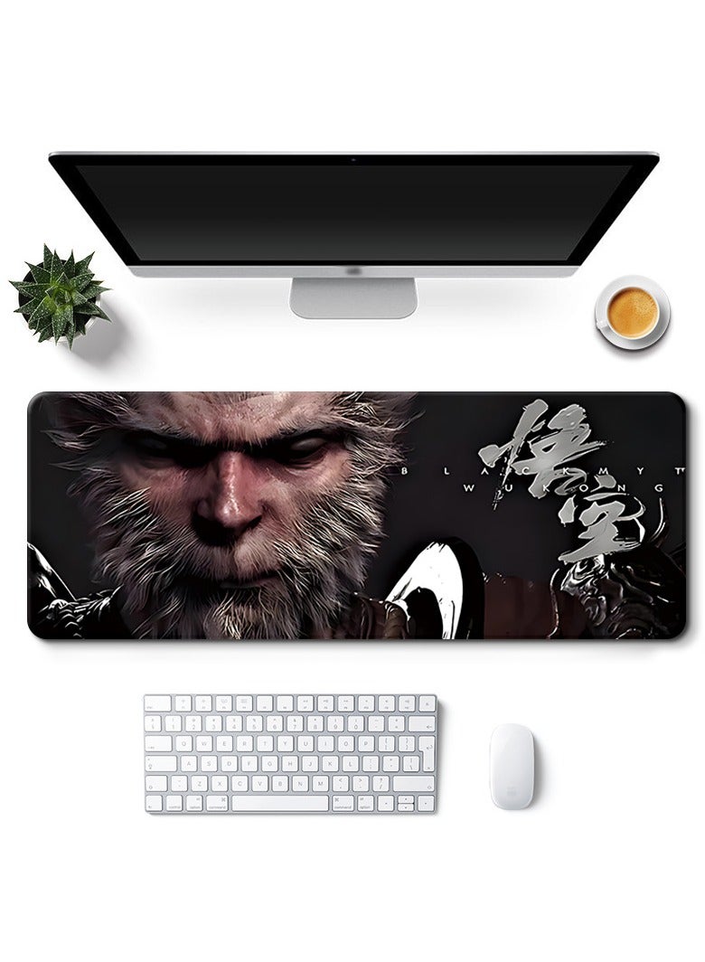 Black Myth Wukong Game Printed Large Mouse Pad, 700*300*3mm - Image 1