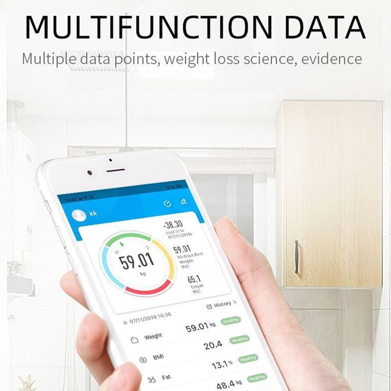 Smart Scale Body Fat Monitor BMI Muscle Mass Analyzer With App 10 24 Inches - Image 5