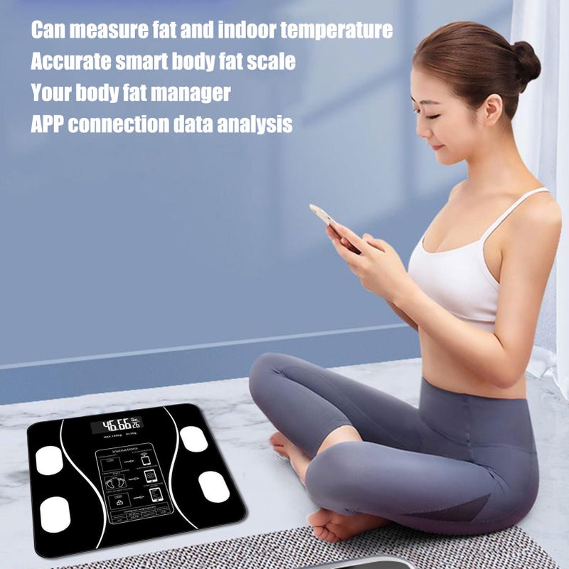 Smart Scale Body Fat Monitor BMI Muscle Mass Analyzer With App 10 24 Inches - Image 3