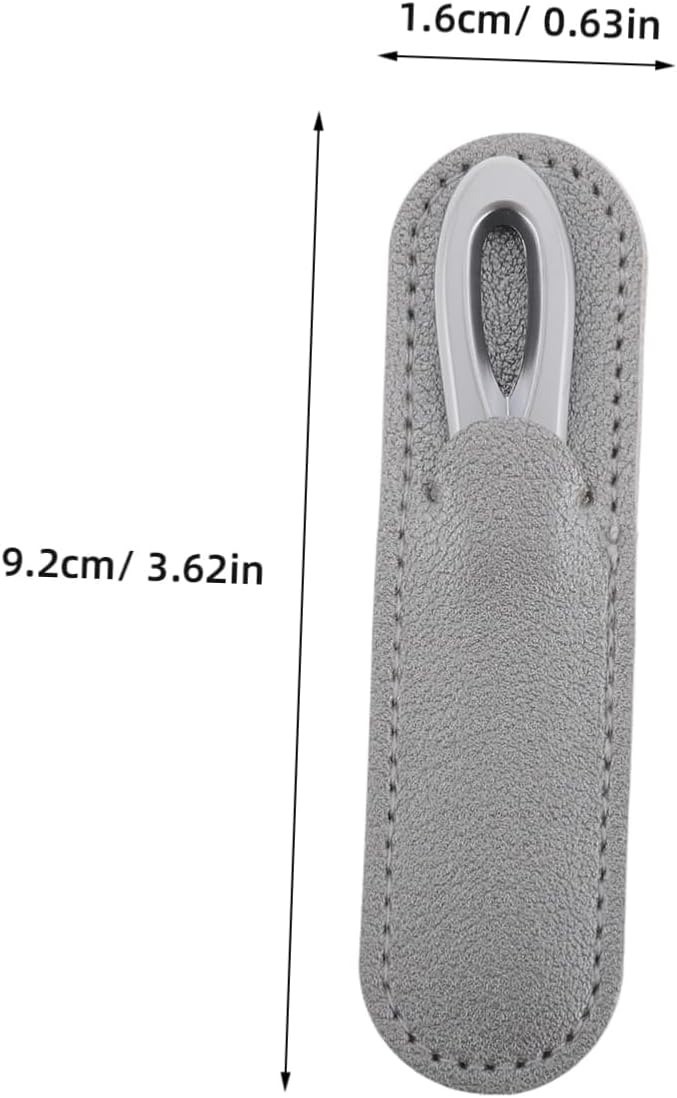 Efficient Nail Grinder Manicure Pedicure Tool Double-Sided Nail Shaper Protective Case Portable Buffer for Natural Home Salon Use - Image 2
