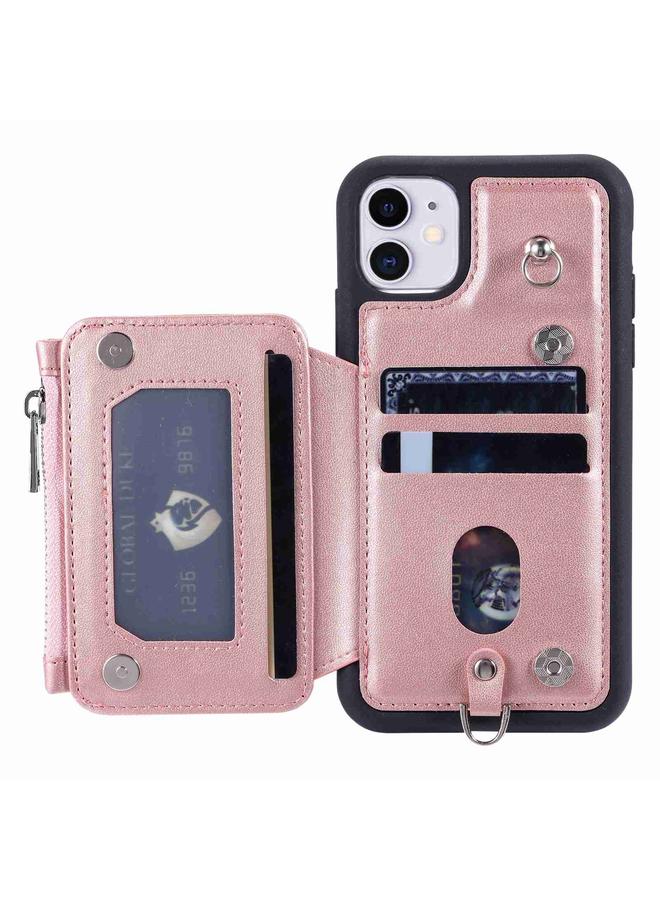 اس-توب جراب لهاتف iPhone 11 مزود بسحّاب وفتحات للبطاقات بتقنية RFID - Image 4