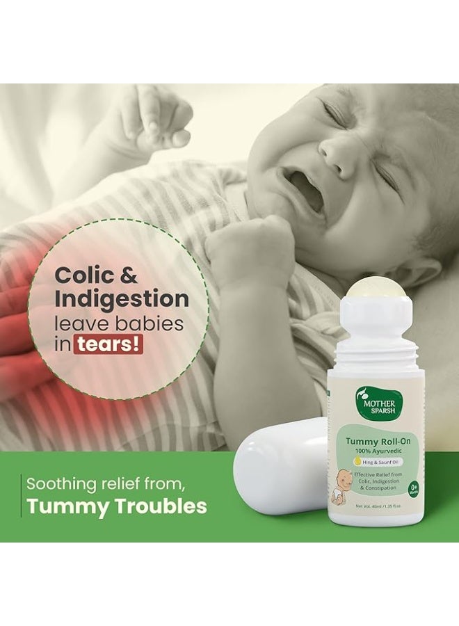 موذر سبارش مستحضر ماذر سبارش لتخفيف آلام البطن عند الأطفال، لعلاج المغص والإمساك وعسر الهضم، مع الحلبة والشمر | طبيعي 100% - 40 مل - Image 3