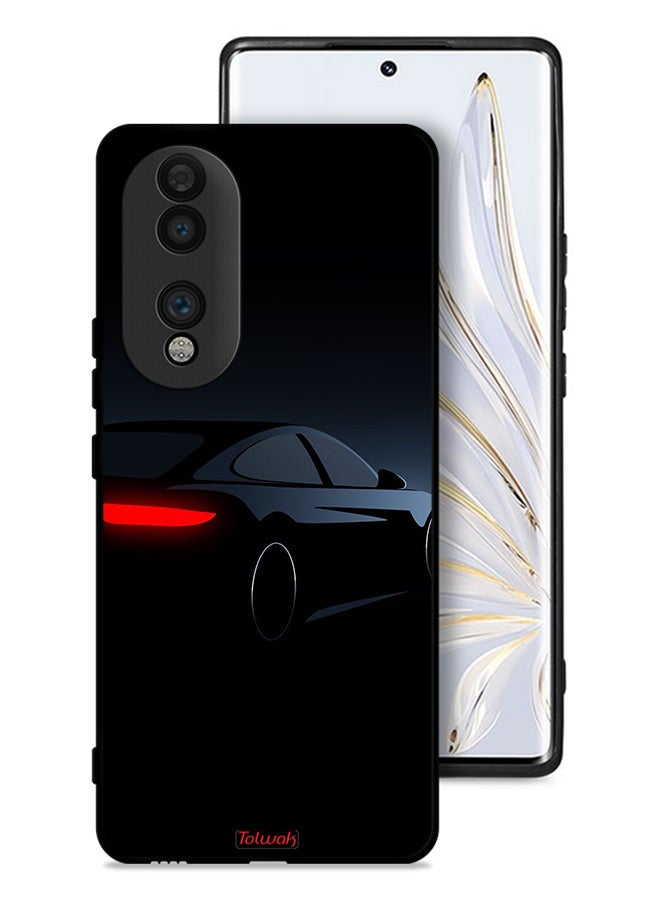 Tolwak Honor 70 Protective Case Cover Dark Car - Image 1