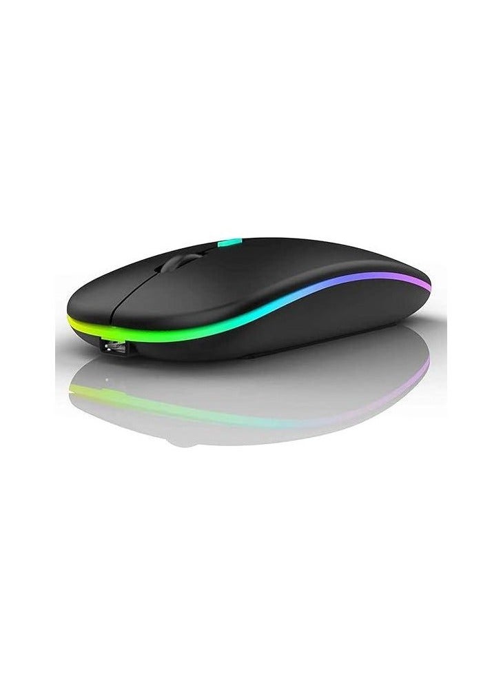 W10 Wireless Rechargeable Computer Mouse Type-C Rechargeable Wireless Computer Mouse - Image 3