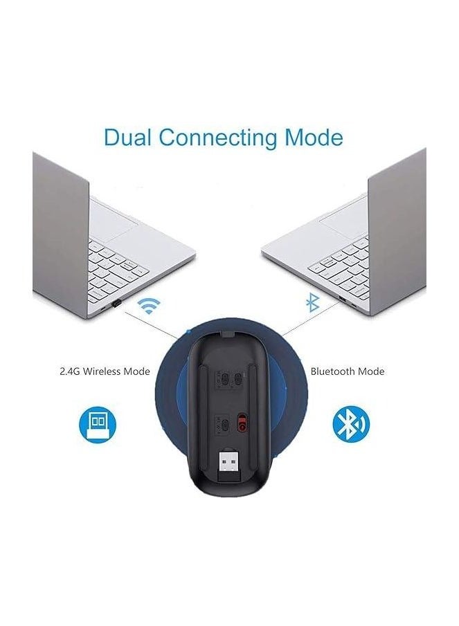 W10 Wireless Rechargeable Computer Mouse Type-C Rechargeable Wireless Computer Mouse - Image 4