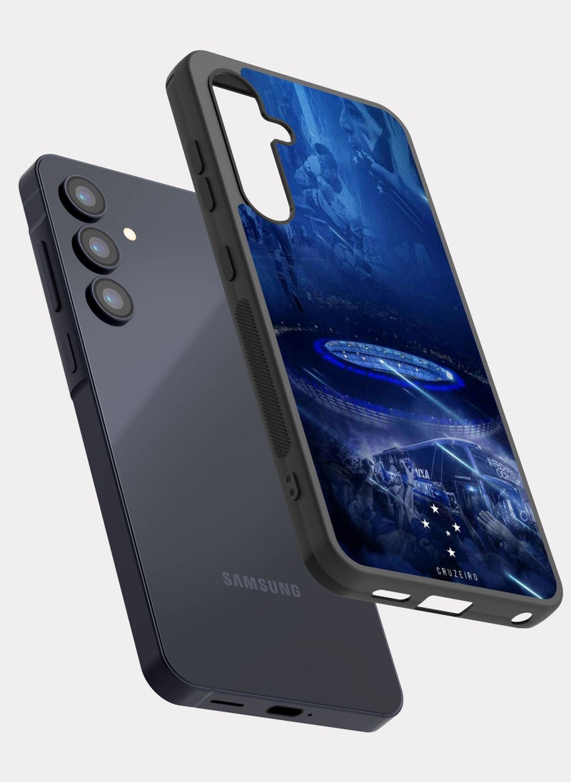 بكسلات كفر سامسونج جالكسي ايه 35 نادي كروزيرو ازرق - Image 2