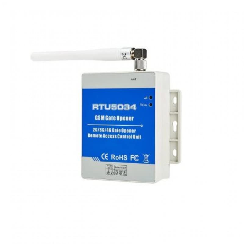 REES52 RTU5034 مفتاح تشغيل البوابة اللاسلكي GSM 2G/3G/4G مع التحكم عن بُعد عبر مكالمة هاتفية - Image 1