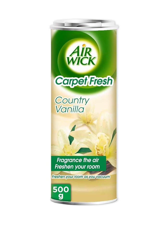 Air Wick Fresh Carpet Powder Country Vanilla 500g - Image 1