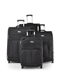 4-Piece Soft Case Luggage Trolley Set Black - pzsku/Z0EA0C38C8456001C3C78Z/45/_/1728994111/a4b6e2f0-a170-455a-9a07-5a25b223d06f