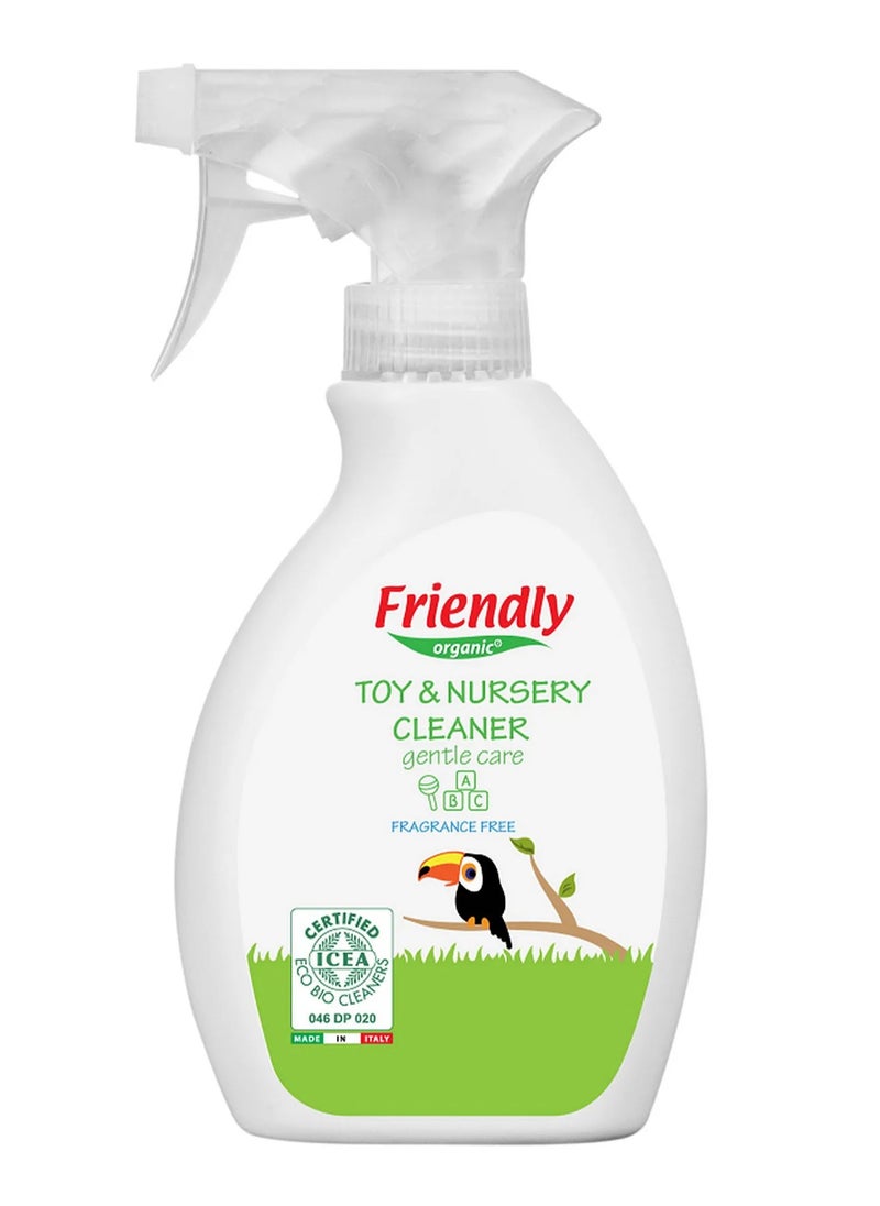 FRIENDLY ORGANIC Toyes & Nursery Cleaner Fragrance Free 250 ML  - Image 1