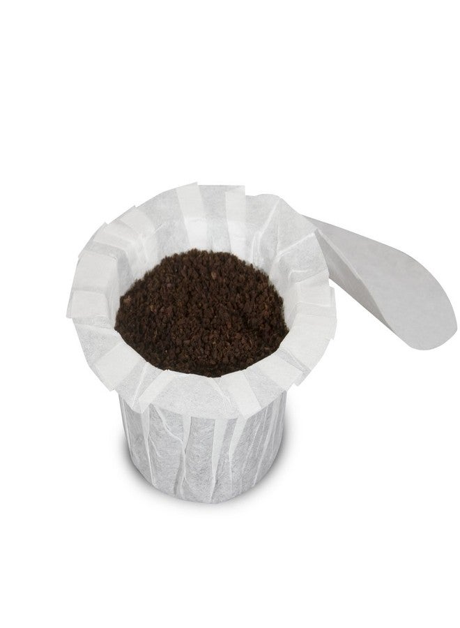 Perfect Pod EZ-Cup Paper Coffee Filters with Patented Lid for Single-Serve Coffee Brewers and Coffee Pods, Compatible with Keurig, 18-Pack (900 Filters) - Image 2