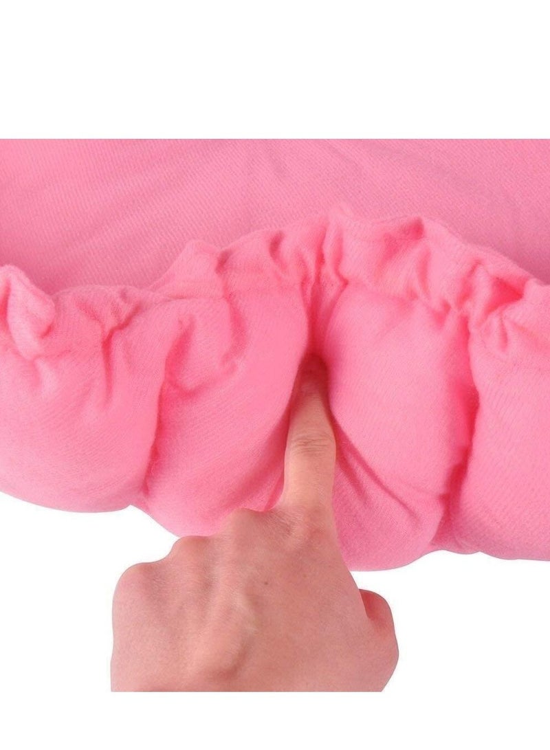 Kennel/Pet Nest/Adjustable Blanket with Rope Form of Pumpkin Round - Image 3