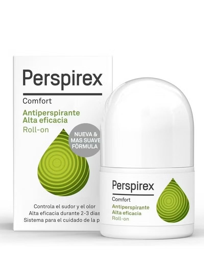 Perspirex Comfort Antiperspirant Roll On 20ml - Image 1