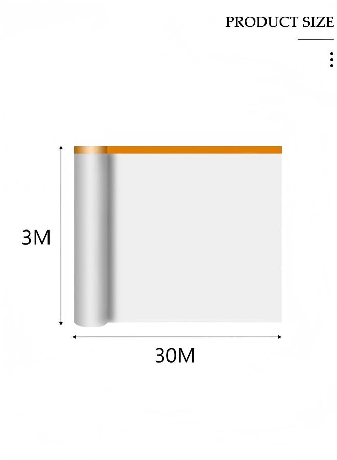 Plastic Drop Cloths, Waterproof Anti-Dust Furniture Cover With Adhesive Strip, Thicken Painters Drop Cloth, Disposable Plastic Cover for Painting Protection, Large Anti Dust Clear Cover for Sofa Furniture Floor Wall Protection - Image 3