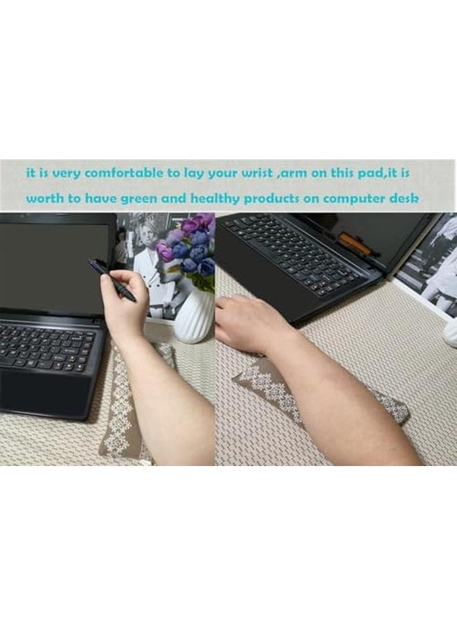 erorex - Wrist Rest Or Keyboard And Mouse 100 Percent Cotton Bag Frindly Skin Care Desktop Accessories For Desk Computer Work Wrist Arm Pad With 2 Pack - Image 1