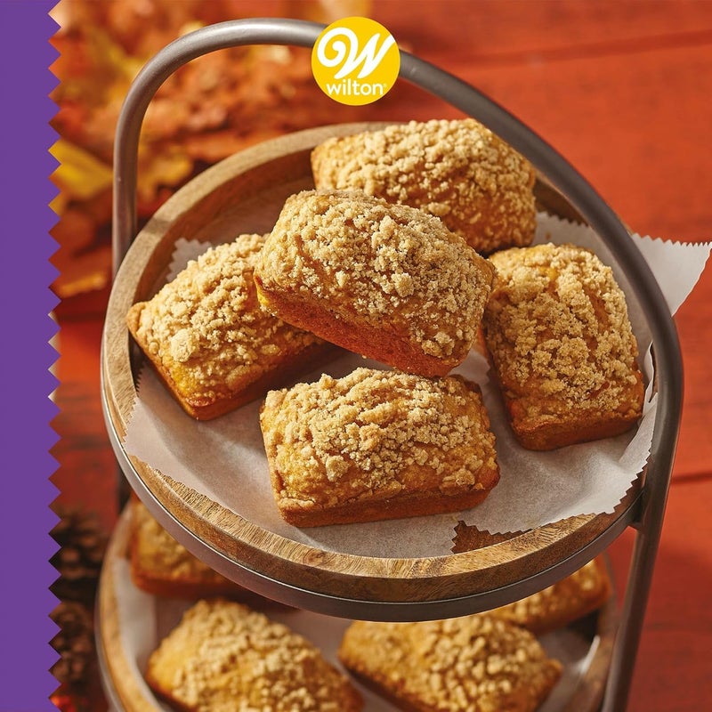 Wilton Gold Premium NonStick WarpResistant Bakeware Made without PFAs Mini Loaf Pan 8cavity 15 x 10 x 15 in Packaging May Vary - Image 5