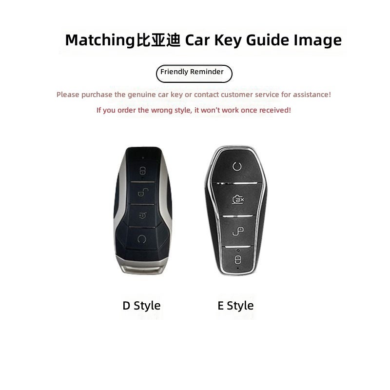 BYD Seagull Key Case for Han Qin Plus Song Pro Qin L Dolphin Seal 06 Tang Song LDMi Destroyer 05 Buckle - Image 2