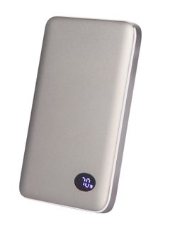 luminum Ultra-Slim Magnetic Wireless Portable Power Bank with LCD Display 5000mAH,PD Fast Charging USB-C Battery Pack Compatible with Magsafe  - Image 1
