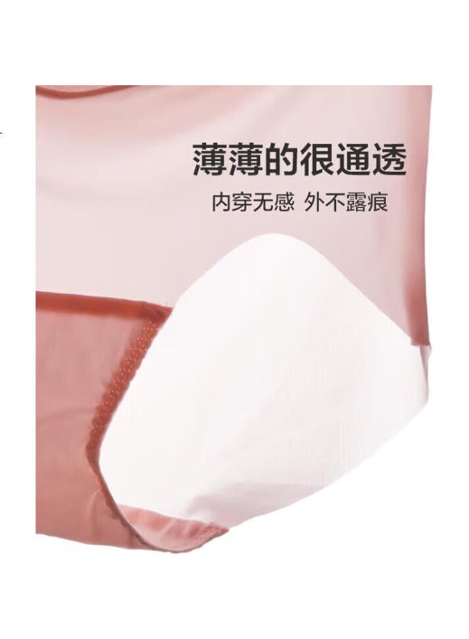 AIMER Women'S Classic Kiki Mid-Rise Triangle Panties, Lightweight, Seamless, Multiple Colors, Am22100, Dark Skin Tone - Image 3