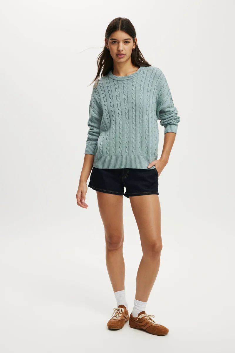 Cotton On COTTON CREW NECK SWEATER