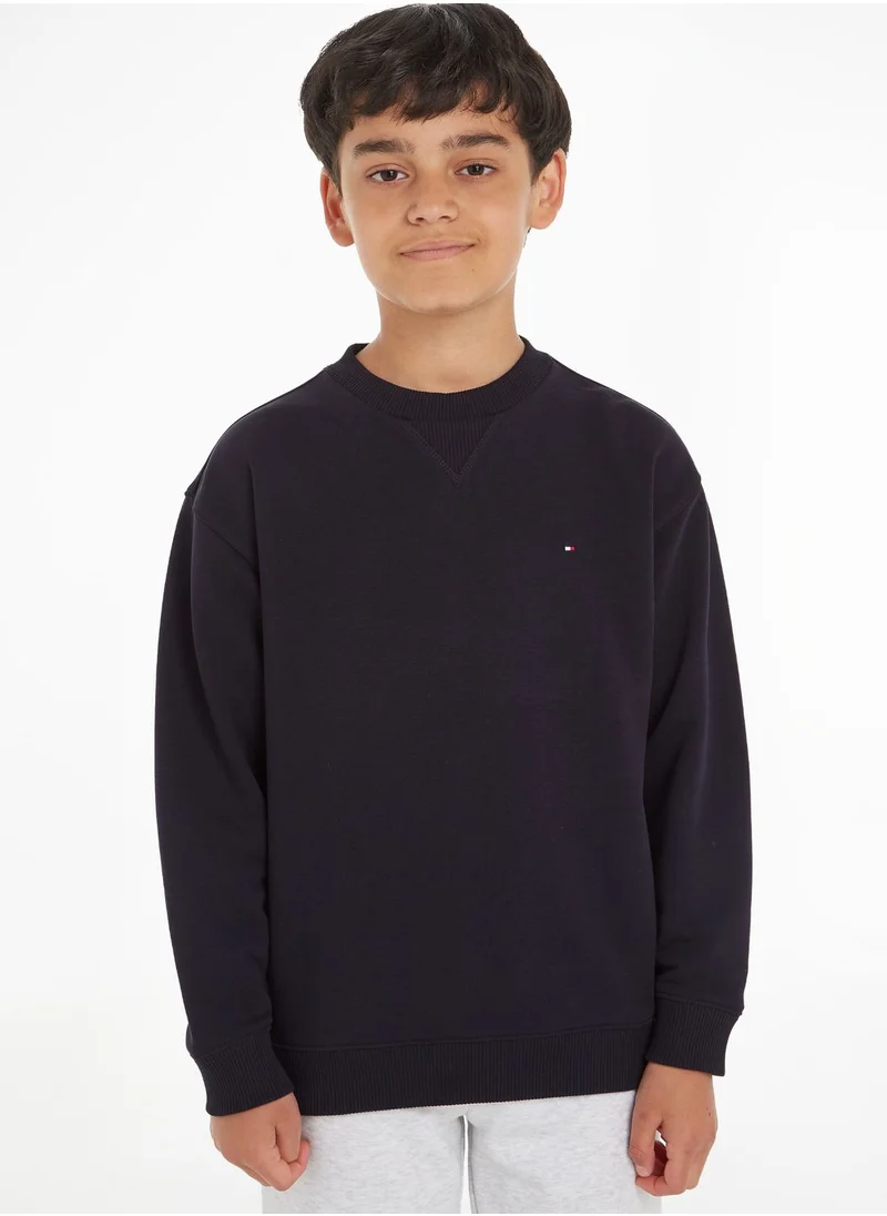 TOMMY HILFIGER Youth Logo Sweatshirt