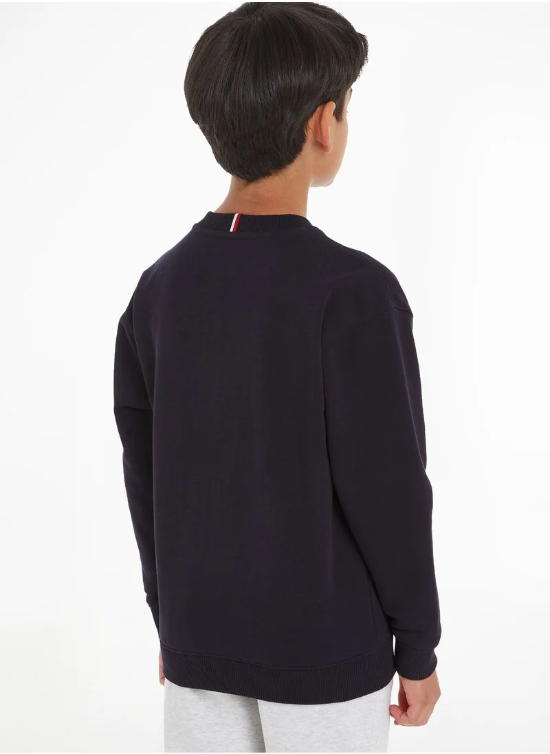 TOMMY HILFIGER Youth Logo Sweatshirt